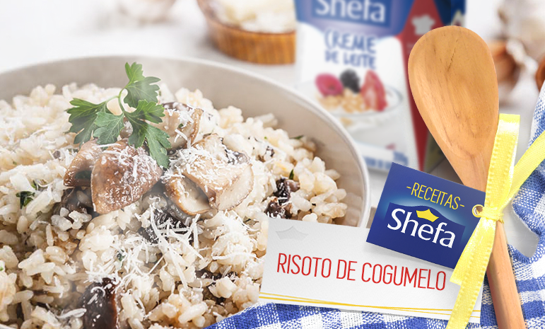 Receita: aprenda a fazer risoto de shitake e shimeji